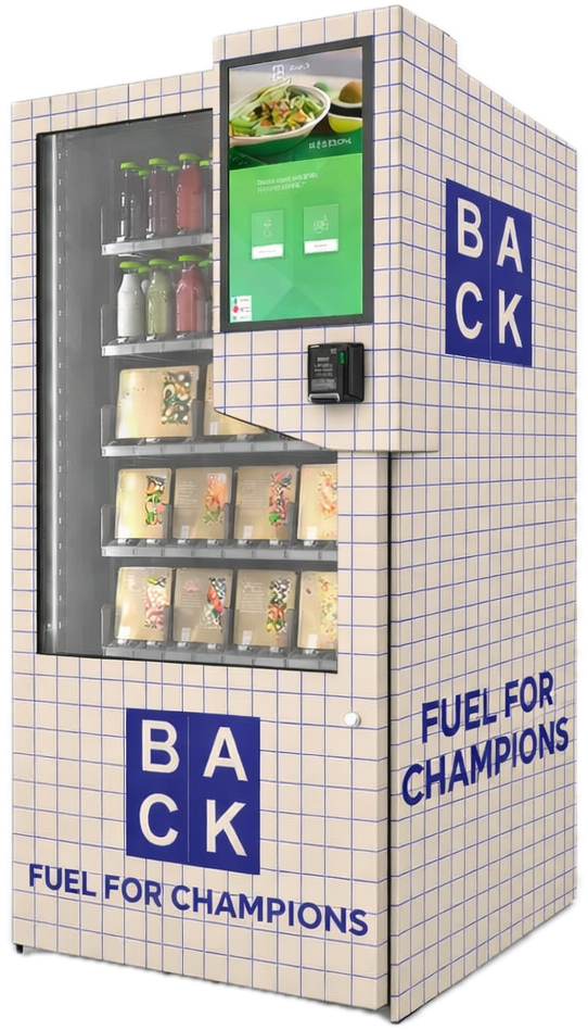Back Smart Fridge